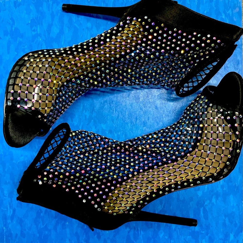 Aldo Rhinestone booties